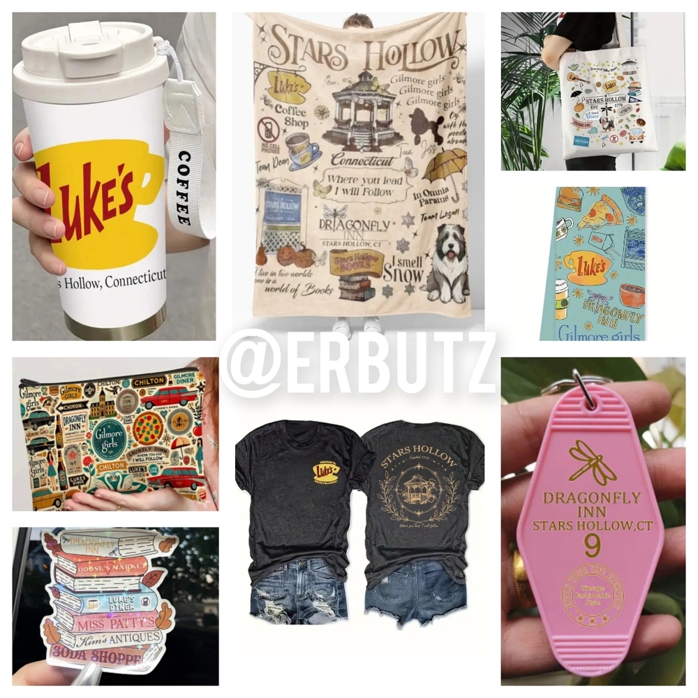 Gilmore Girls Gift Bundle (Luke's Diner Tumbler, T-shirt & Cosmetic Pouch) ๐ - Picture 16 of 16